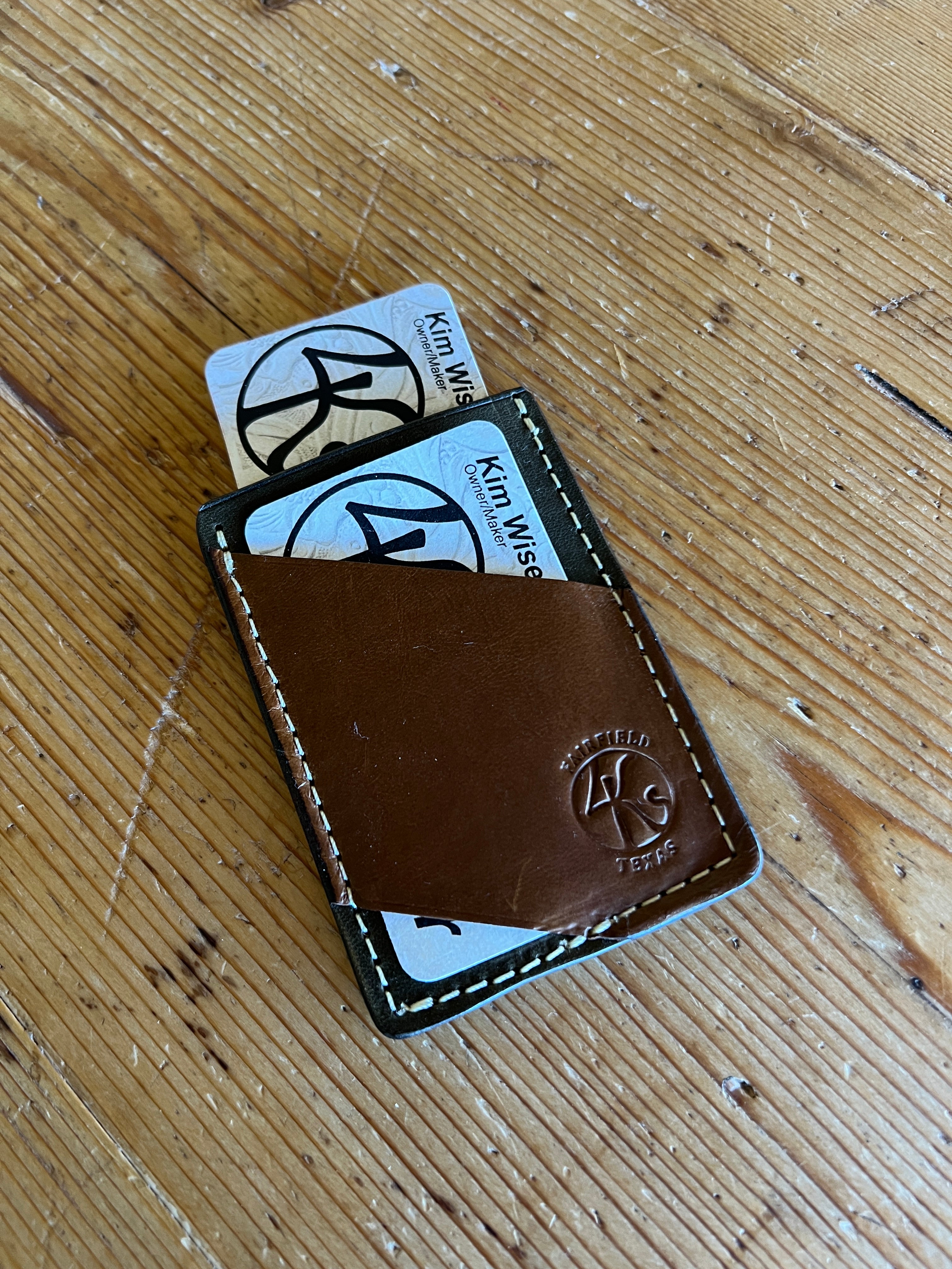 Handmade Leather Card Wallet