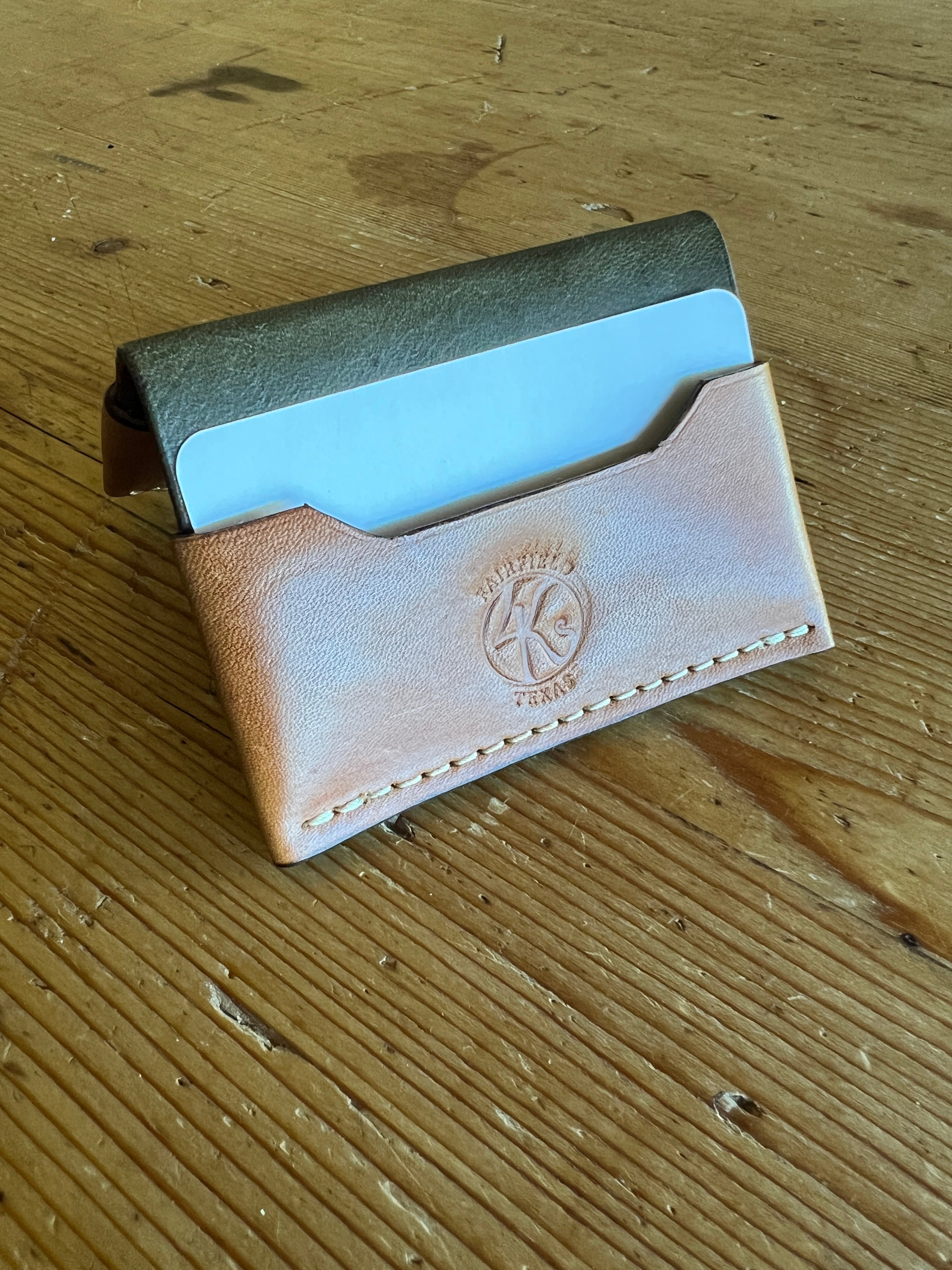 Handmade Leather Card Wallet