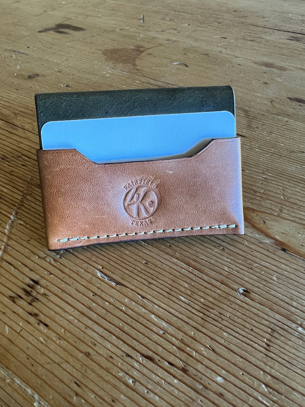 Handmade Leather Card Wallet