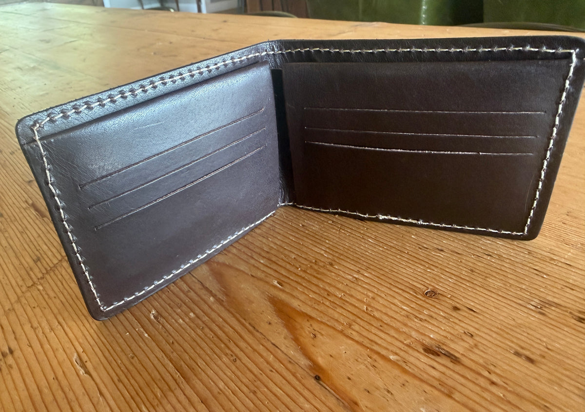America 250 Billfold Wallet - interior showing multiple card slots on both panels